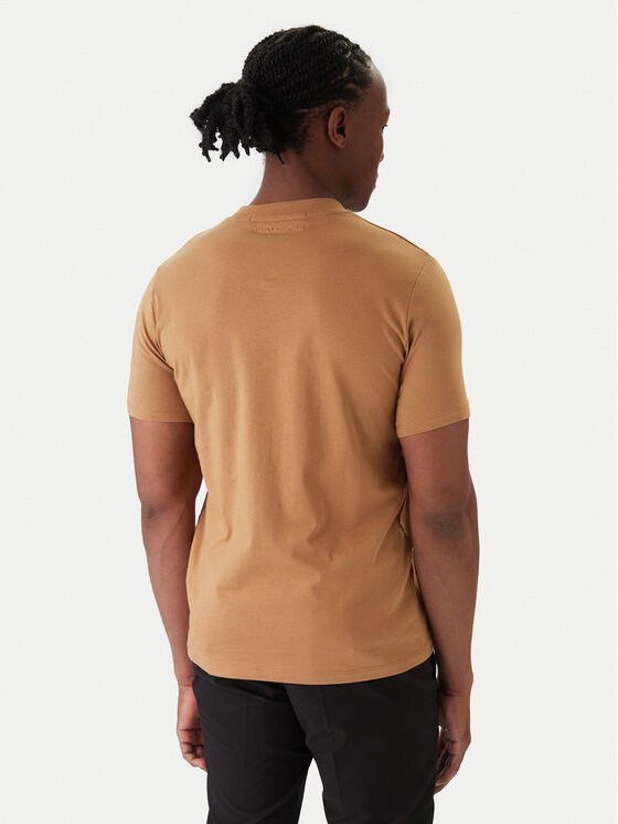 KARL LAGERFELD KARL LAGERFELD Camiseta 755710 561224 Beis Regular Fit