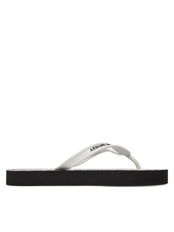 Armani Exchange Čības uz pirksta Armani Exchange XDQ010 XV700 T037 Melns