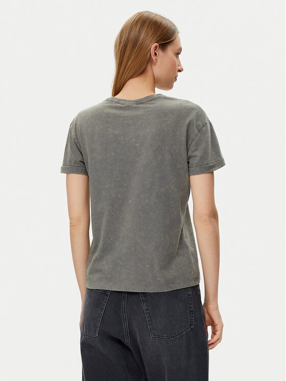 Noisy May Noisy May Футболка Brandy 27033185 Сірий Slim Fit