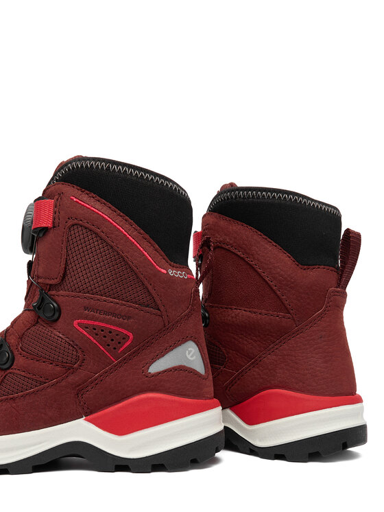 ECCO Śniegowce ECCO Snow Mountain 71033261049 Czerwony
