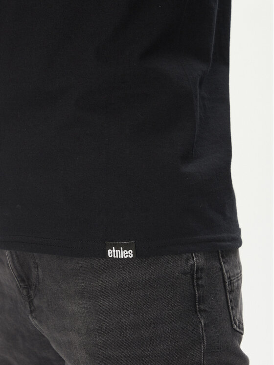 Etnies Etnies T-shirt Team Emroidery 4130003738 Crna Regular Fit