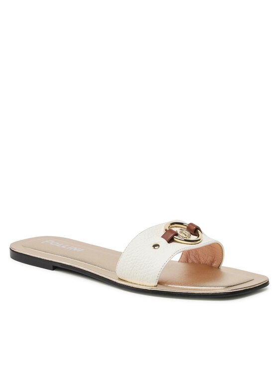 Pollini Чехли Pollini SA28030C1GTD212A Бял