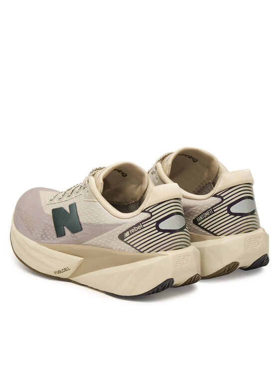 New Balance Маратонки за бягане New Balance FuelCell Rebel v5 WFCXPB5 Сив