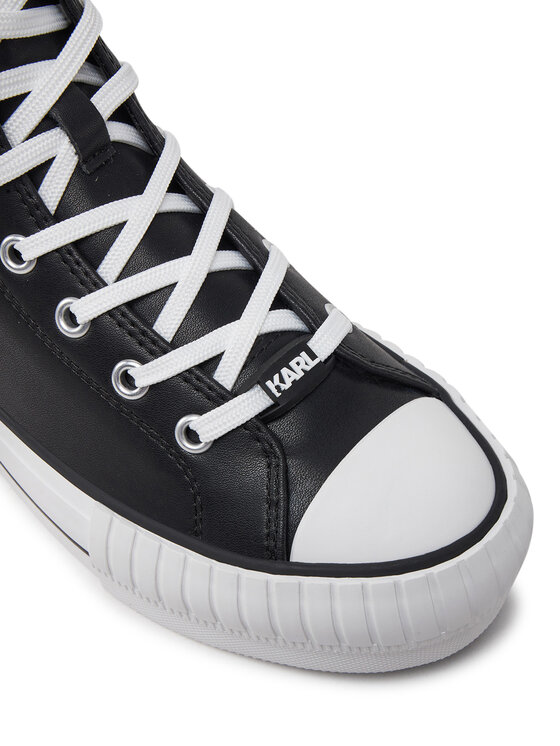 KARL LAGERFELD Кеди KARL LAGERFELD Kampus Max KL60445T Чорний
