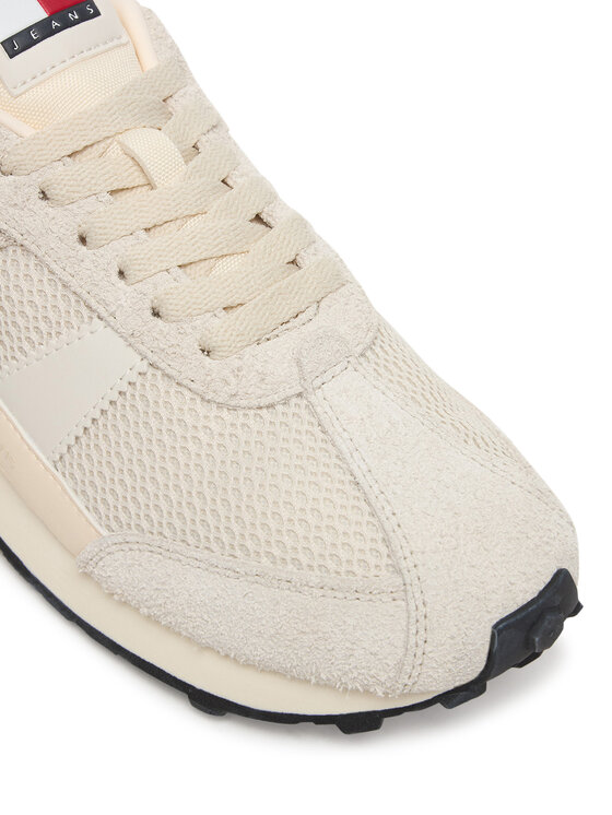 Tommy Jeans Sneakersy Tommy Jeans Tjw Retro Runner Archive EN0EN03013 Écru