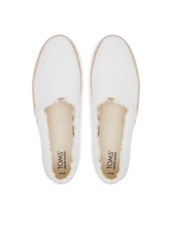 Toms Espadrile Toms Valencia 10019795 Alb