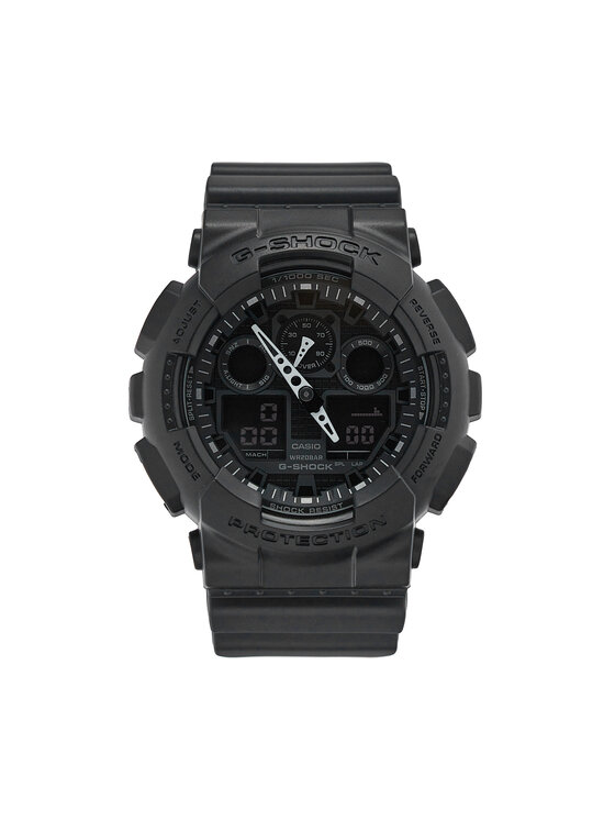 G-Shock Годинник G-Shock GA-100-1A1ER Чорний