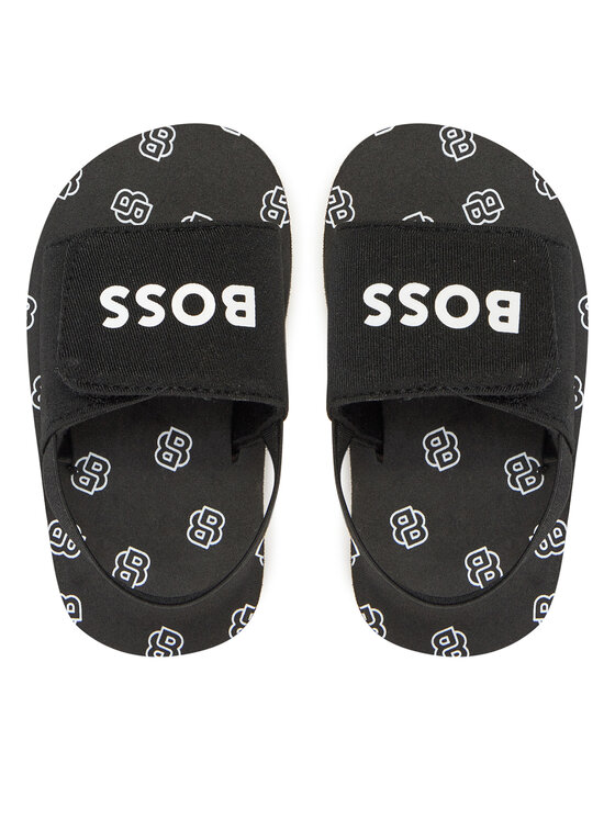 BOSS Sandály BOSS J52156 S Černá