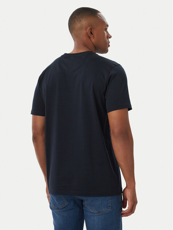 Beverly Hills Polo Club Beverly Hills Polo Club Camiseta P-FW26M-TS1536 Azul marino Regular Fit