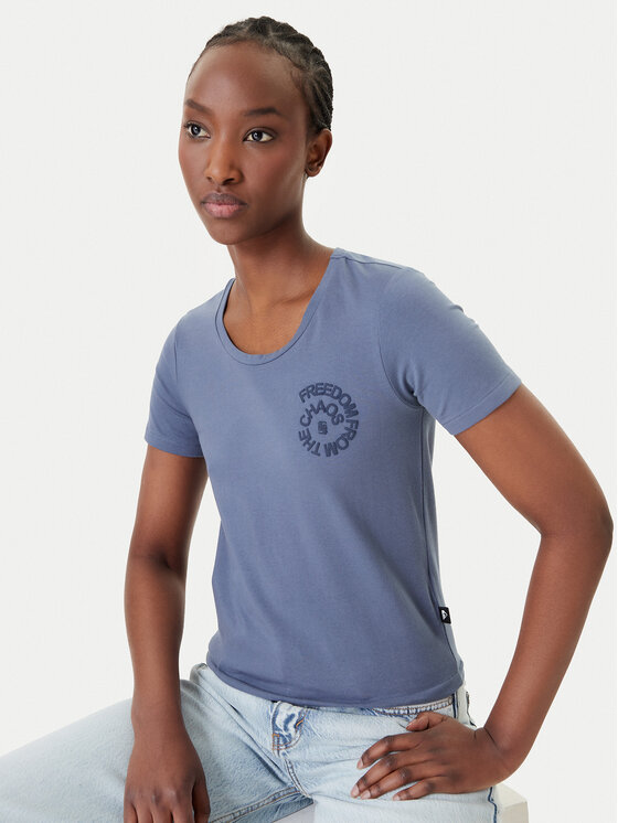 Quiksilver Quiksilver Camiseta Lintah EQWZT03193 Azul Regular Fit