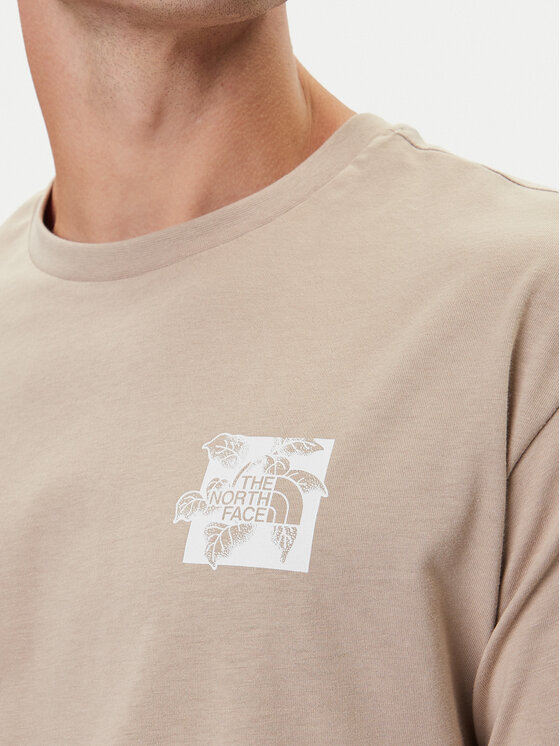 The North Face The North Face Camiseta Connect NF0A8E3Y Beis Relaxed Fit