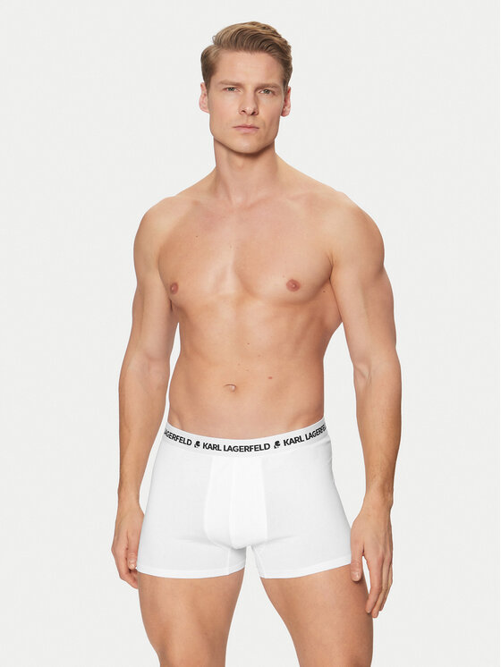 KARL LAGERFELD KARL LAGERFELD Conjunto de calzoncillos boxer A1M47151 Blanco