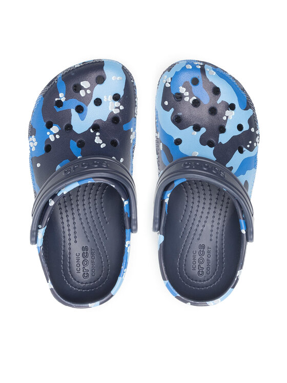 Crocs Chanclas Crocs Classic Camo Clog K 207594 Azul