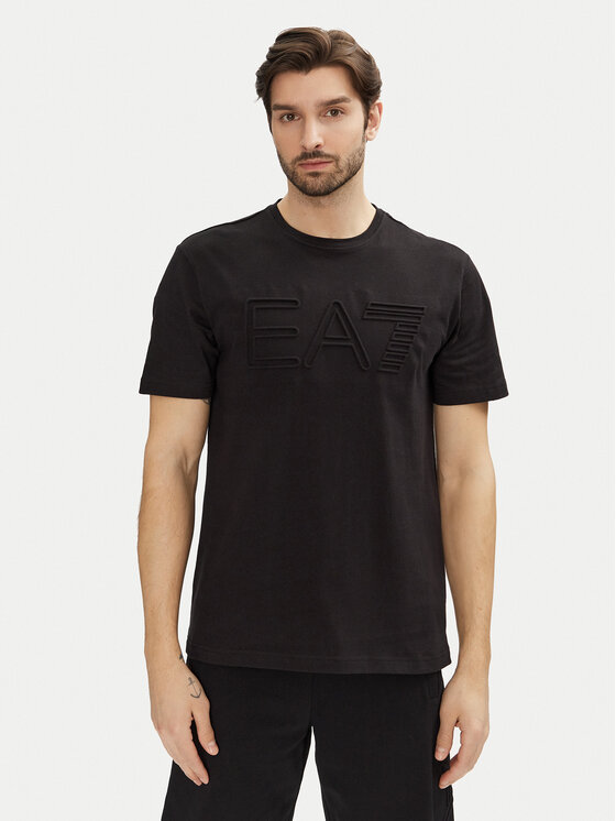 EA7 Emporio Armani EA7 Emporio Armani Футболка 7M000149 AF14772 UC001 Чорний Regular Fit