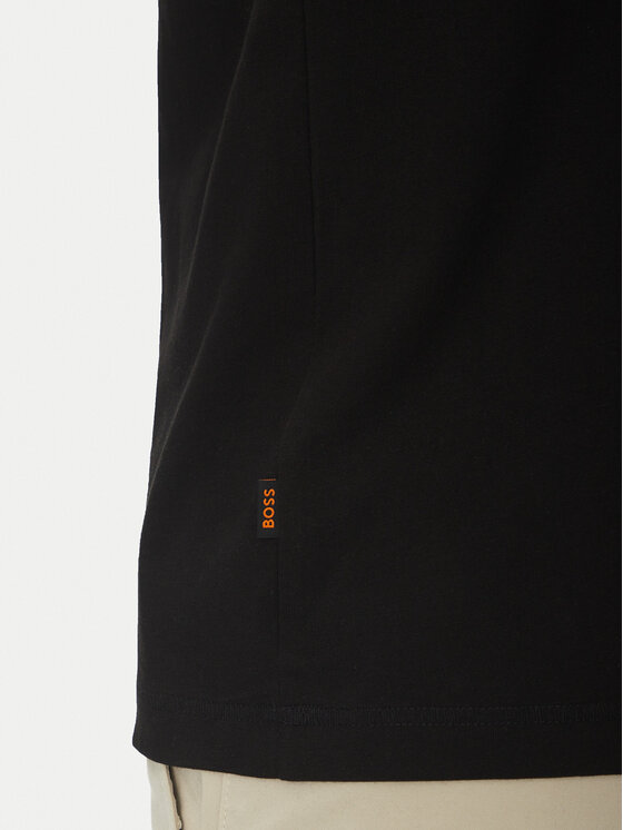 BOSS BOSS Футболка Te_Container 50546920 Чорний Regular Fit