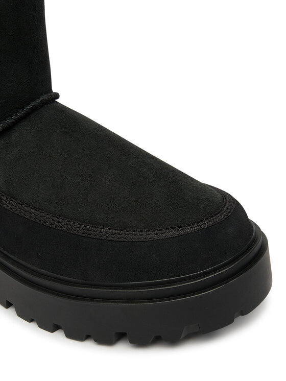 Tommy Hilfiger Sniega zābaki Tommy Hilfiger Real Shearling Pullon FW0FW08997 Melns