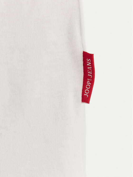 JOOP! Jeans JOOP! Jeans Camiseta JJJ-Laulea 30101984 Blanco Regular Fit