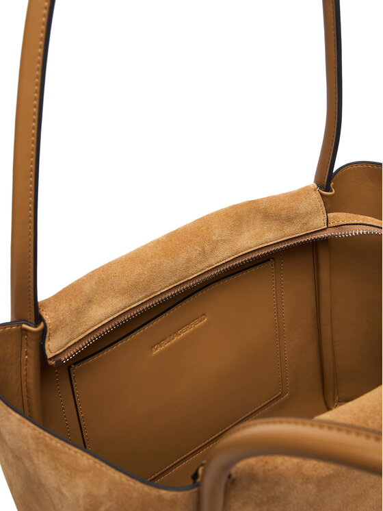 KARL LAGERFELD Дамска чанта KARL LAGERFELD B3W30037 Кафяв