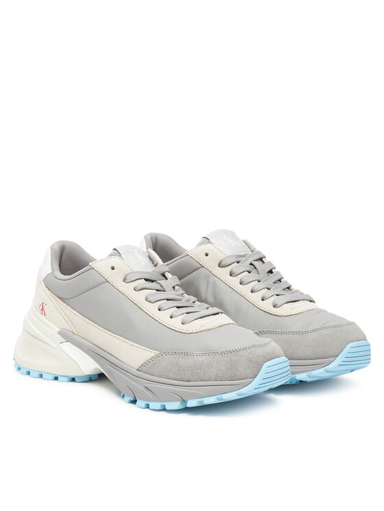 Calvin Klein Jeans Tenisice Calvin Klein Jeans Hike Runner Mg Nylon Mix YW0YW01852 Siva
