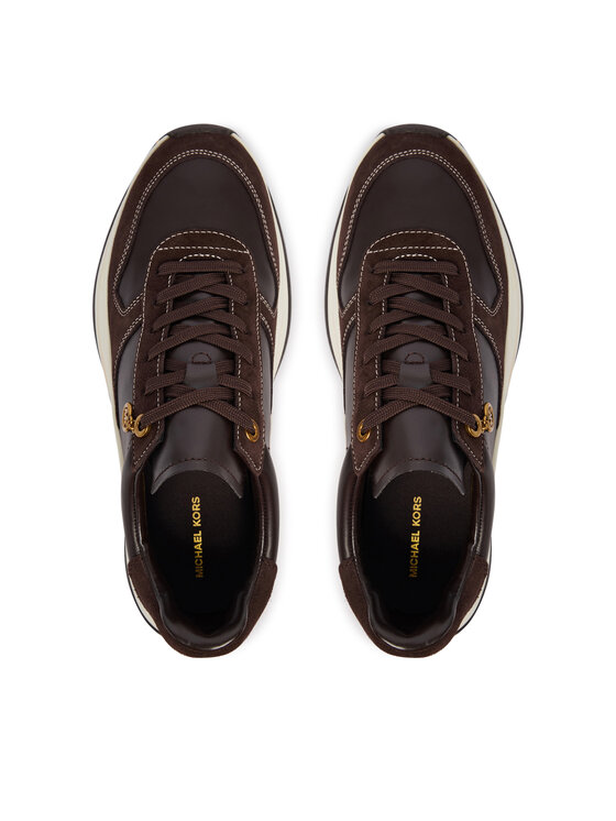 MICHAEL Michael Kors Сникърси MICHAEL Michael Kors 43F6ARFS1S Тъмнокафяв