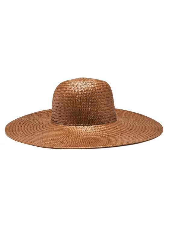 Brixton Klobuk Brixton Janae Straw Sun 11649 Rjava