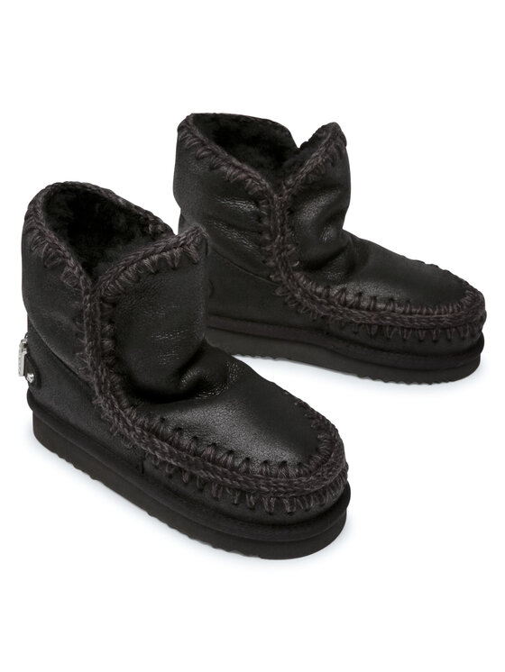 Mou Sniega zābaki Mou Eskimo 18 With Rhinestones Logo Melns