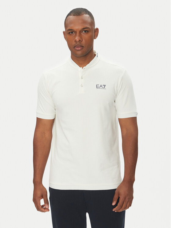 EA7 Emporio Armani EA7 Emporio Armani Polo 7M000183 AF13511 U0005 Bijela Regular Fit