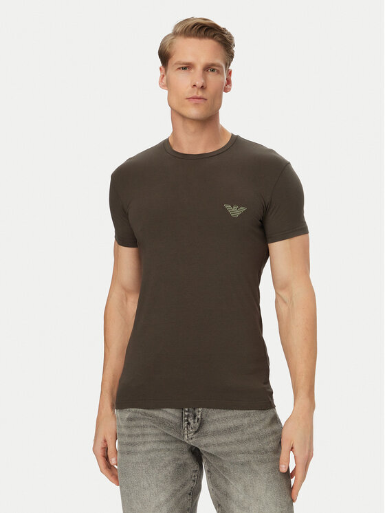 Emporio Armani Underwear Emporio Armani Underwear Camiseta EM000375 AF18890 U8122 Gris Slim Fit