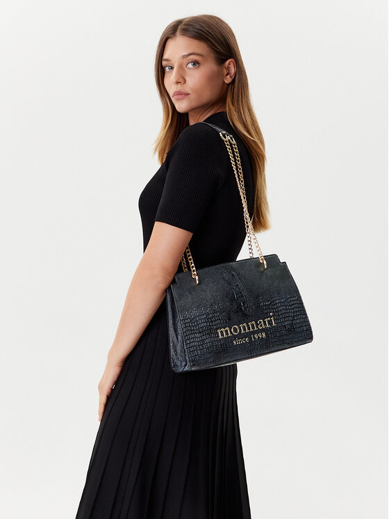 Monnari Kabelka Monnari TORIMP0-24Z-BAG5230-KM20 Čierna