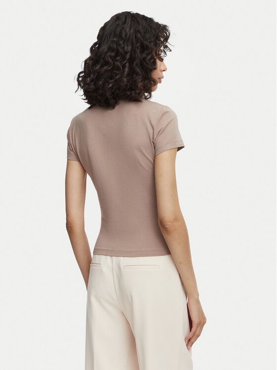 Guess Guess Camiseta W4BI26 J1314 Beige oscuro Regular Fit