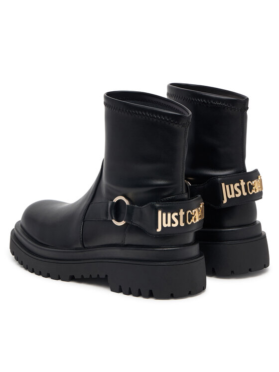 Just Cavalli Polokozačky Just Cavalli 81RA3S81 ZSE90 Černá