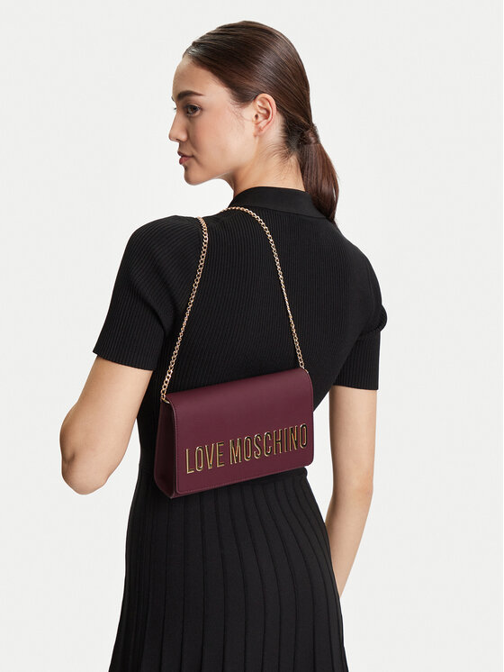 LOVE MOSCHINO Сумка LOVE MOSCHINO JC4103PP1NKD0552 Бордовий