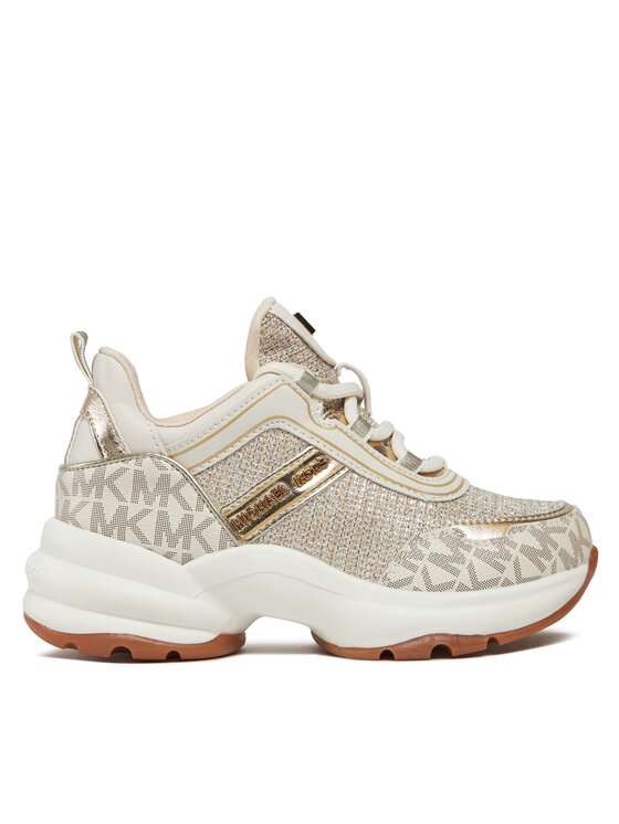 Sneakers MICHAEL Michael Kors Olympia MK100737 Bej | Epantofi.ro