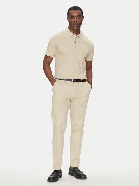 BOSS BOSS Polo Palosh 30 50471335 Beige Slim Fit