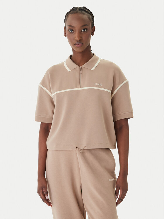 Guess Guess Polo V6GP01 K2945 Beis Oversize