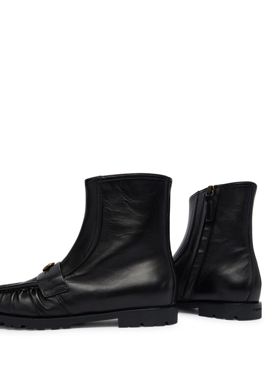 PINKO Ботильйони PINKO Nora 03 SD0437P003 Чорний
