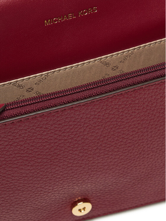 MICHAEL Michael Kors Geantă MICHAEL Michael Kors Jet Set Medium 32S4GJ6C6L Vișiniu