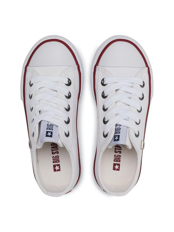Big Star Shoes Plátenky Big Star Shoes DD374160 S Biela