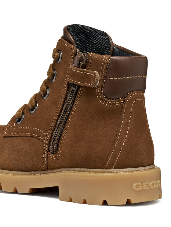 Geox Turistická obuv Geox J Shaylax Boy J16FAB 032BC CS66R S Hnědá