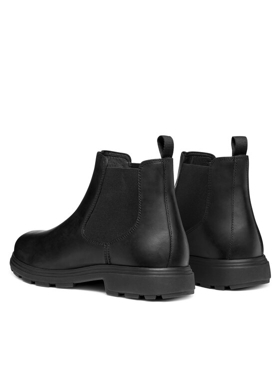 Geox Ghete Jodhpur Geox U Meiern U56LZA 000FF C9999 Negru