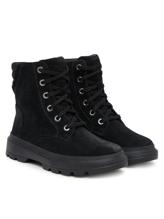 Geox Botine Geox J Kiddartah Wpf J56NDA 00022 C9999 S Negru