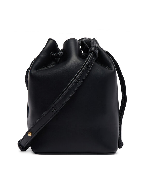 Calvin Klein Torebka Calvin Klein Bold Ck Mini Bucket Crossbody LV04F3870G Czarny
