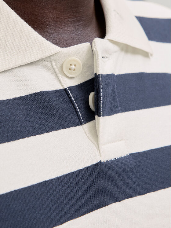 Jack & Jones Jack & Jones Поло Bleecker 12285805 Cиній Loose Fit