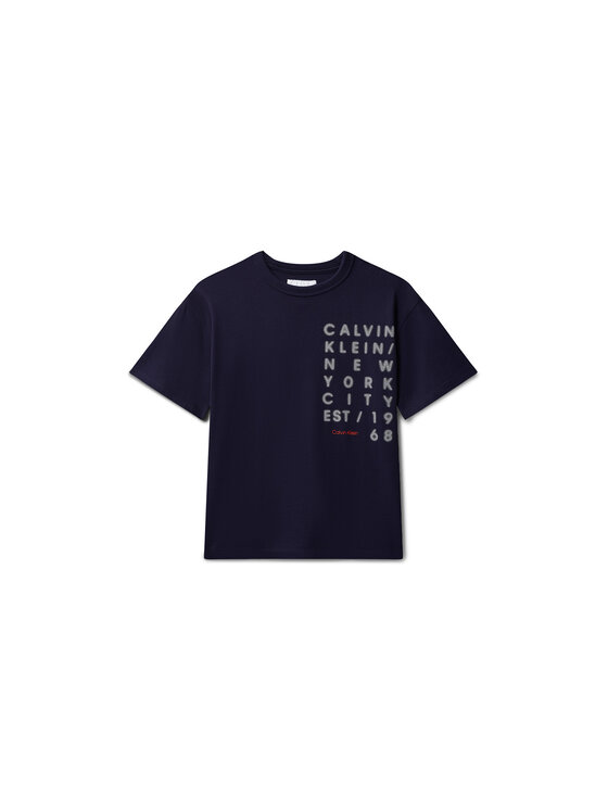 Calvin Klein Jeans Calvin Klein Jeans Camiseta LVCKSJA02B Azul marino Relaxed Fit