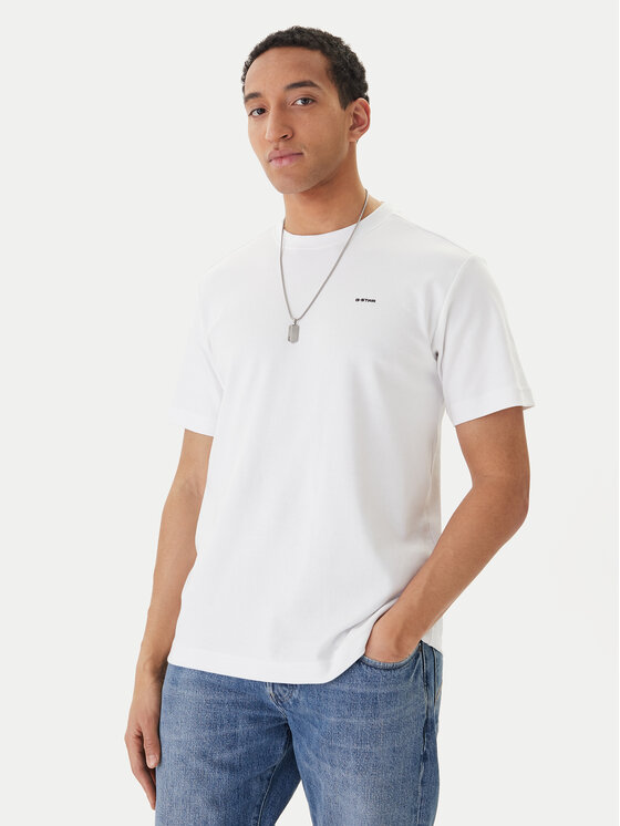 G-Star Raw G-Star Raw Camiseta D28609-C812 Blanco Regular Fit