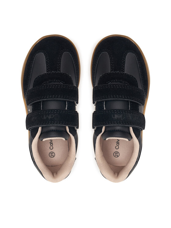 Calvin Klein Sportcipők Calvin Klein Low Cut Velcro Sneaker V1X9-83443-0318 M Fekete
