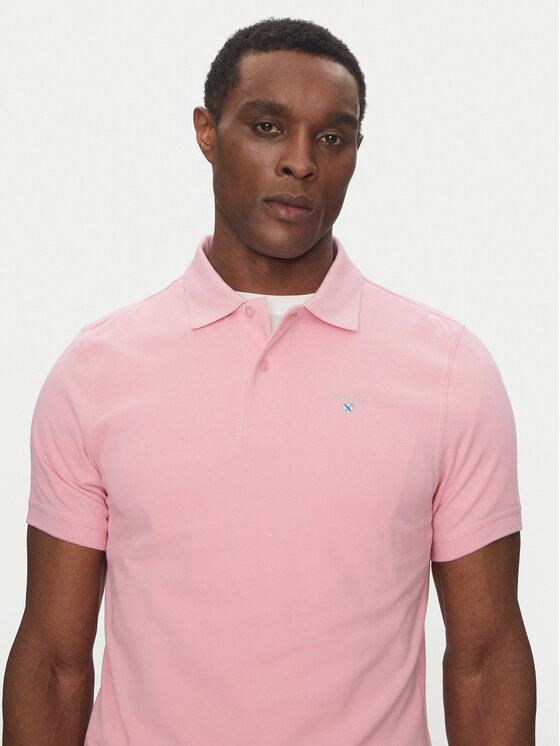 Barbour Barbour Поло Original Sport MML0358PI51 Рожевий Tailored Fit