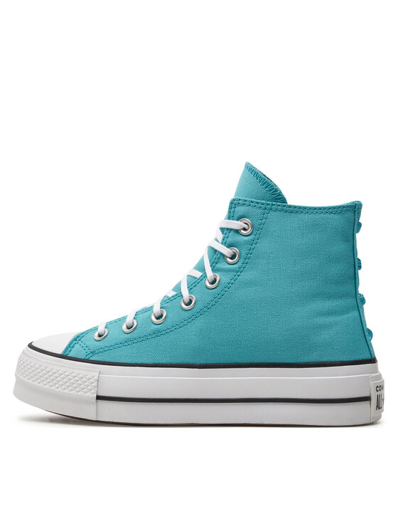 Converse Кеди Converse Chuck Taylor All Star Lift Platform Stars A06492C Бірюзовий