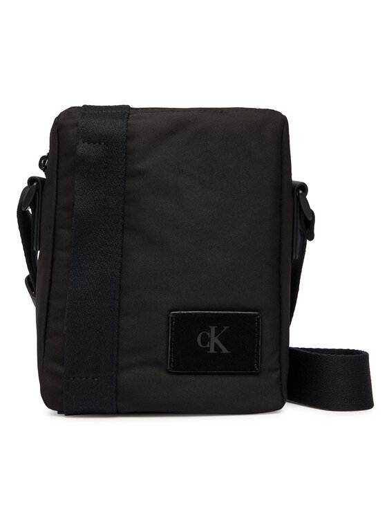 Calvin Klein Bandolera Calvin Klein Canvas Mix Reporter LV04D3366G Negro