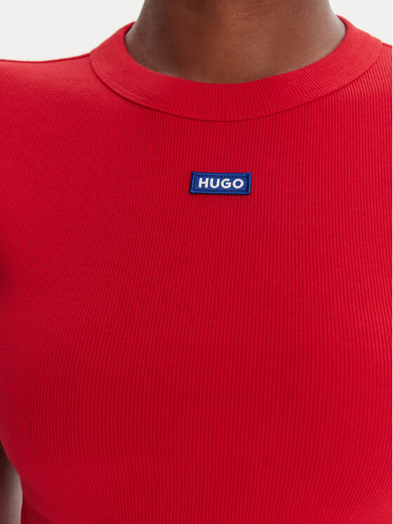 HUGO HUGO Футболка Baby 50510749 Червоний Slim Fit